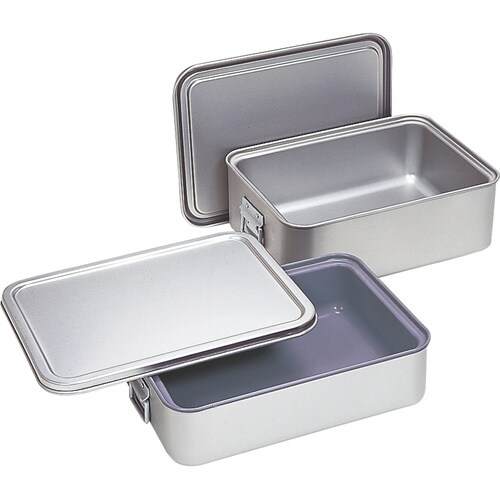 264−A 角型二重米飯缶 20L アルミ