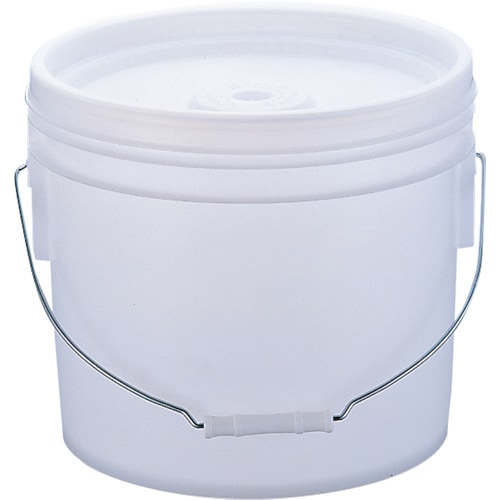 トスロン丸型密閉容器 (蓋付) 12L ナチュラル