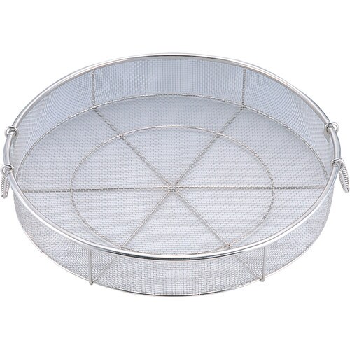 18−8 給食用手付蒸しカゴ 80cm 5メッシュ