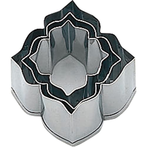 業務用野菜抜型 柿のヘタ 中