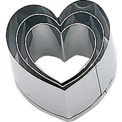 業務用野菜抜型 ハート 大