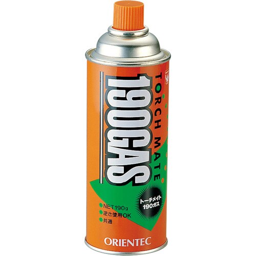 オリエンテックトーチメイト 190ボンベ 1本