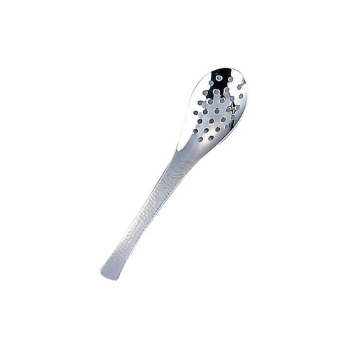 18−8 鎚目レンゲスプーン 穴明