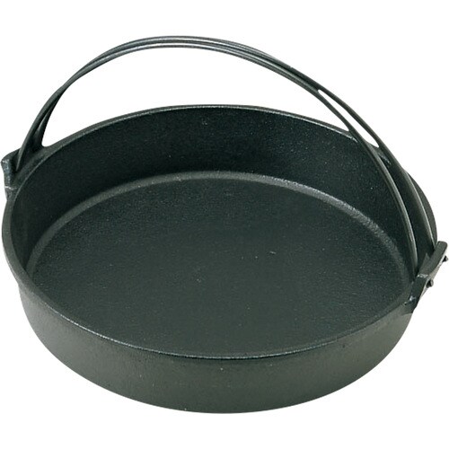 鉄吊付すき焼鍋 28cm