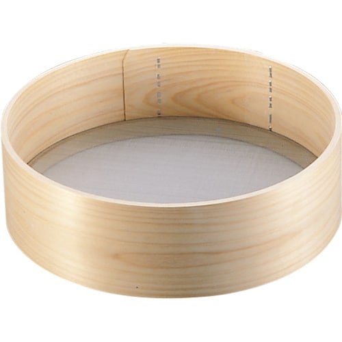 木枠ステン張 粉フルイ 尺1 24メッシュ