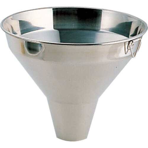 18−8 太口ロート 21cm 金具付