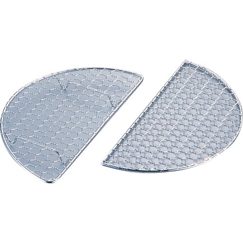 半月とんかつ網亀甲目足付線径0.57mm10mm目