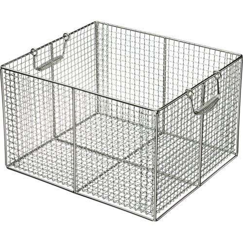 スプーン洗浄篭クリンプ目 375×330×230