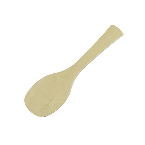 白木飯杓子(みずき) 小 18cm