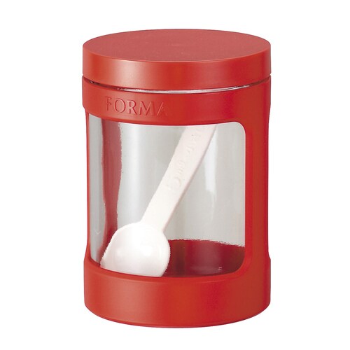 1130フォルマ ガラスポットミニ レッド