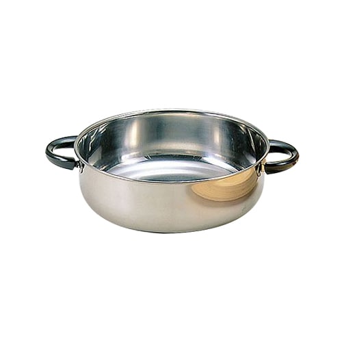 ステンレス外輪鍋(小) 電磁対応 26cm