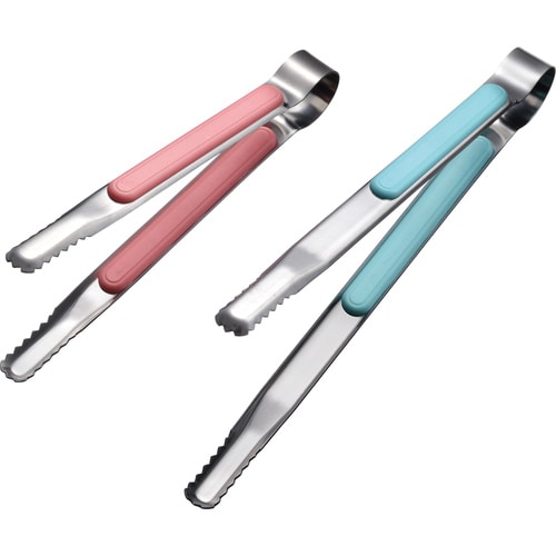 パステルお料理トング 大 250mm サックス