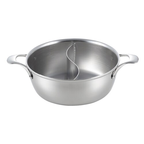 ロイヤルシリーズ 27cm シャブ鍋 中 仕切付