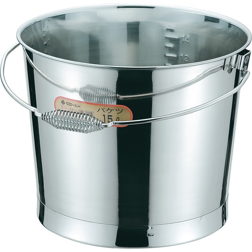 CL18−8バケツ(プレス)8L目盛付バネハンドル
