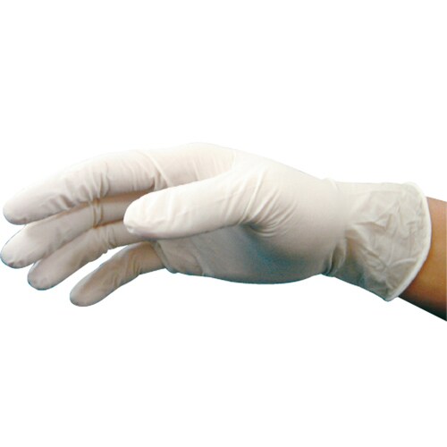 No.200 ニトリル グローブ粉付 ホワイト L