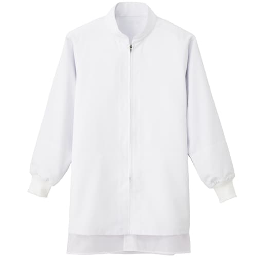 男女兼用長袖コート ホワイト CD636 4L