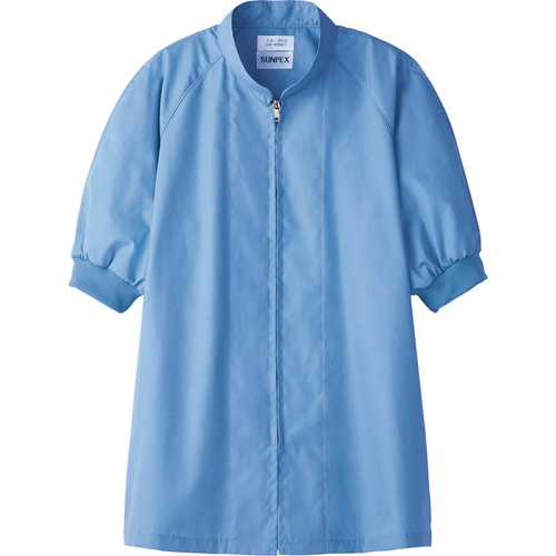 ラグラン・半袖コート型 サックスFA−303 M