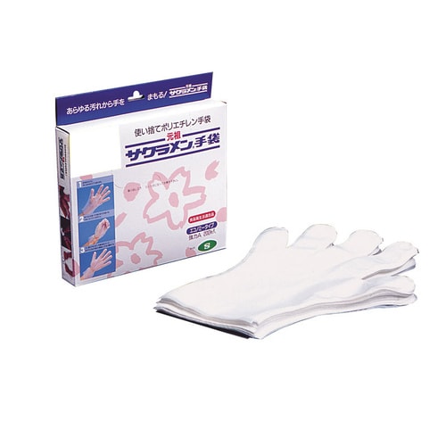 サクラメンポリエチレン手袋エコノミー強力 L