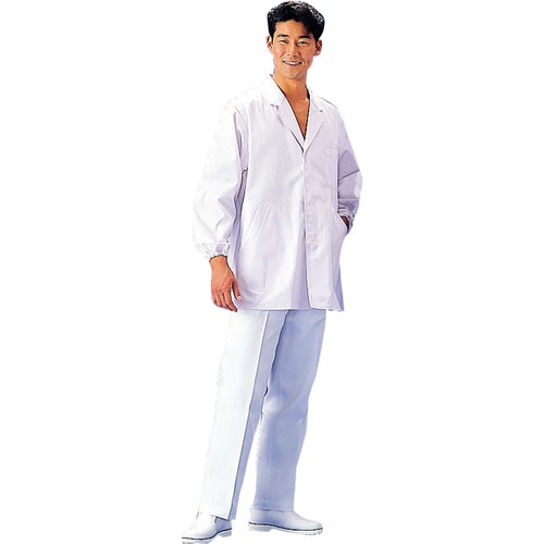 男子白衣 長袖 SKA310 3L