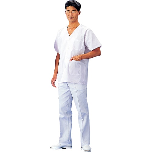 男子白衣 半袖 SKA322 5L