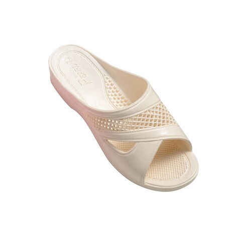 520−65婦人フィッティングサンダルアイボリーM