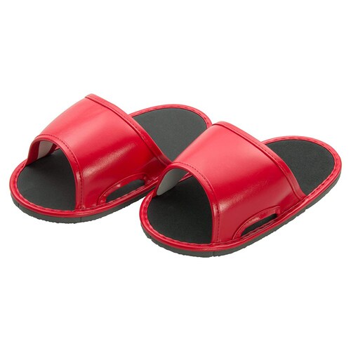 No.820 オーバーシューズスリッパ レッド