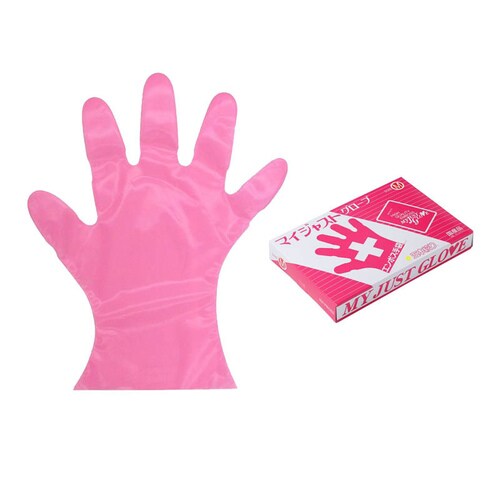 カラーマイジャストグローブ L ピンク 化粧箱入