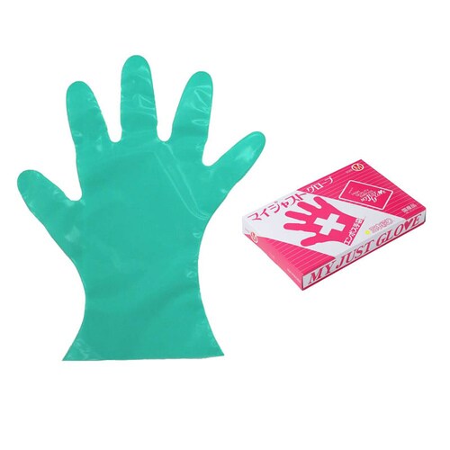 カラーマイジャストグローブ L グリーン 化粧箱入