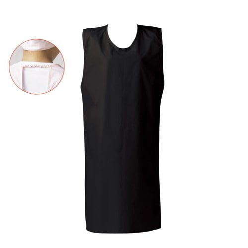 ウルトラドライエプロン ノースリーブゴムGブラック