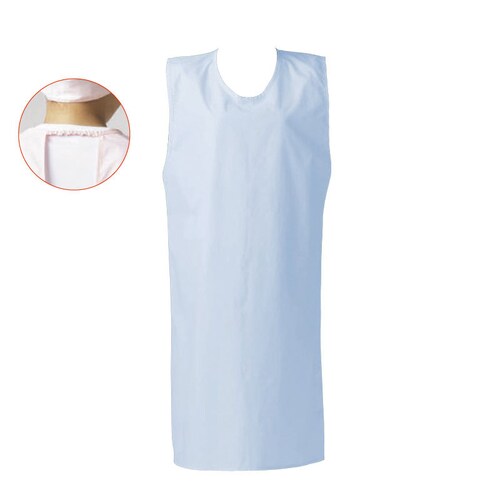 ウルトラドライエプロン ノースリーブ・ゴムGブルー