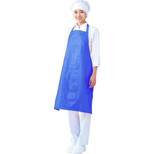 インナードライエプロンたすき掛け 青