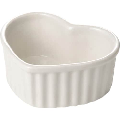 耐熱性陶器 ハート型スフレ