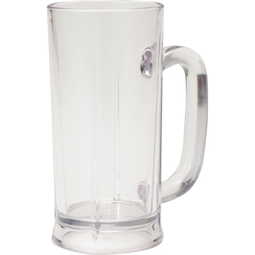 プラキラビールジョッキ 400cc クリア