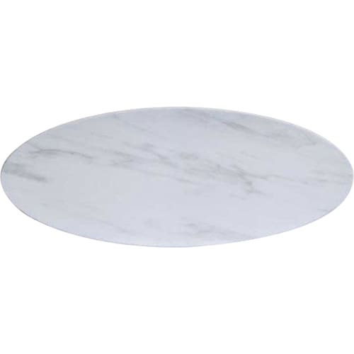 42026MWオーバルプラッターマーブルホワイト