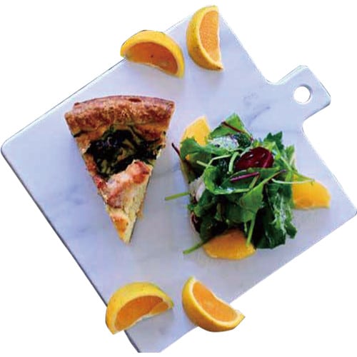 MWハンドル付スクエアボード マーブルホワイト