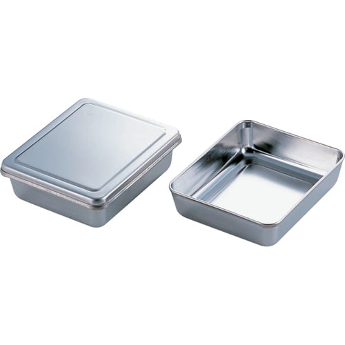 18−8 弁当箱(中) t0.6mm 蓋付