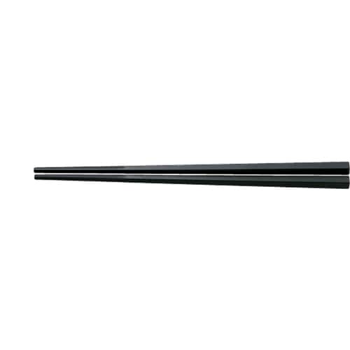 PM−084 SPSぐる麺箸(5角) 19cm 黒