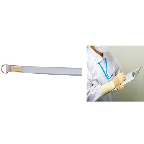 抗菌性PVCネックストラップ スケルトンクリアC