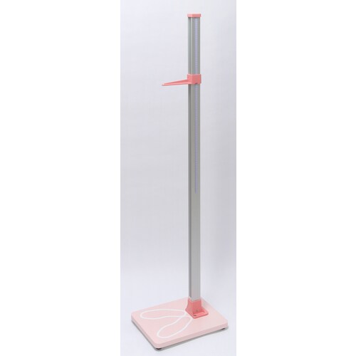 幼児用身長計 すくすく ピンク