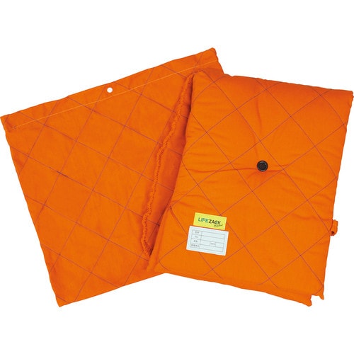 カラフル防災ずきん カバー付 たいよう(橙)