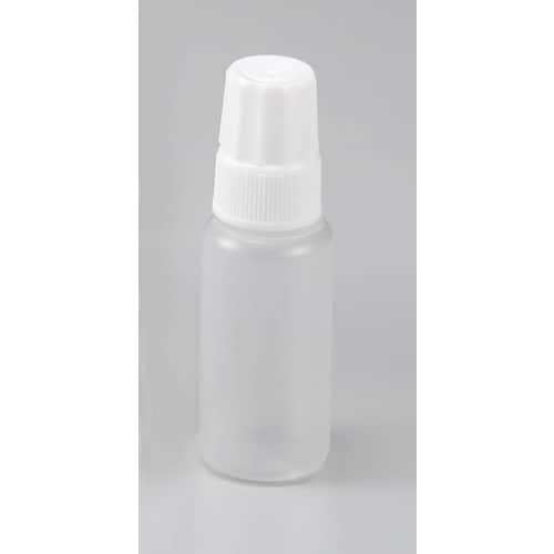 ポリ滴瓶(カラーキャップ) AI−W 白(10本)