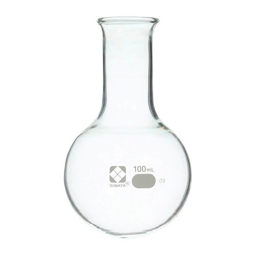 丸底フラスコ(SIBATA) 100mL 10個入