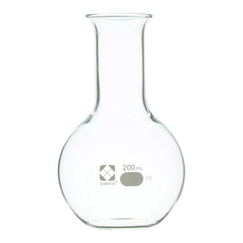 平底フラスコ(SIBATA) 200mL 10個入