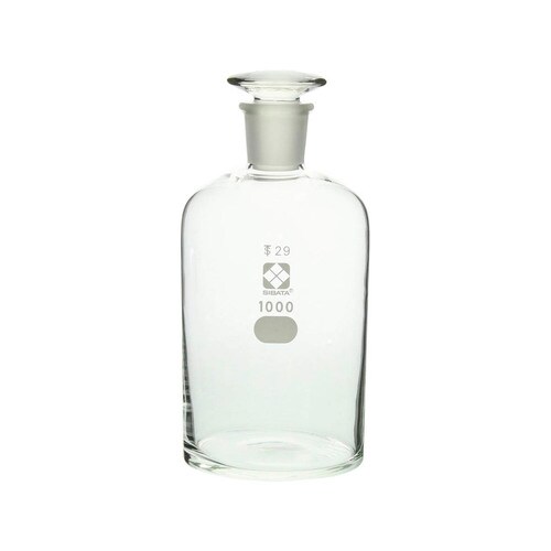 試薬びん 細口 透明 29/35 SIBATA1L