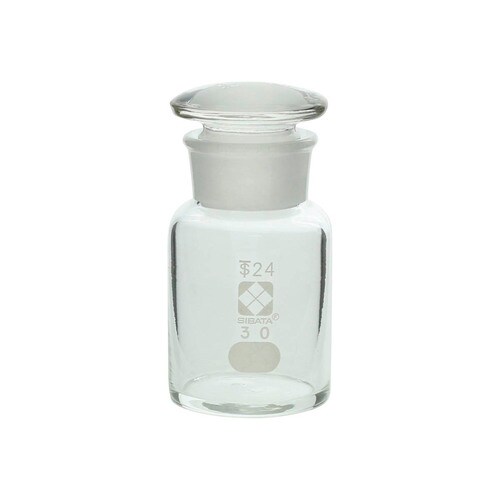 試薬びん 広口 透明 SIBATA 30mL