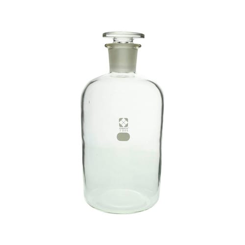 試薬びん 細口 透明 44/54 SIBATA3L