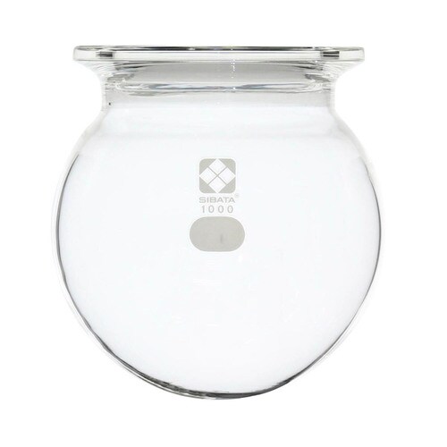 セパラブルフラスコ 丸形 バンド式 85mm 1L
