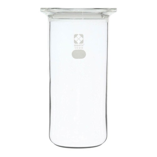 セパラブルフラスコ 円筒形 バンド式 1L