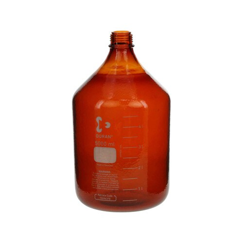 ねじ口びん セーフティコート茶褐色びんのみ 5L