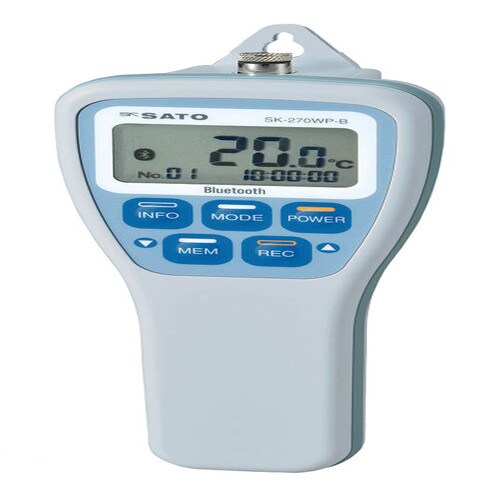 防水型無線温度計SK−270WP−B 指示計のみ